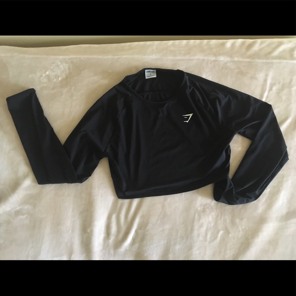 TRAINING LONG SLEEVE CROP TOP